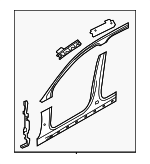4G5809839 - Body: Aperture Panel for Audi: A6, A6 Quattro, S6 Image