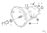 23111222722 - Manual Transmission: Guide Bush for BMW Image