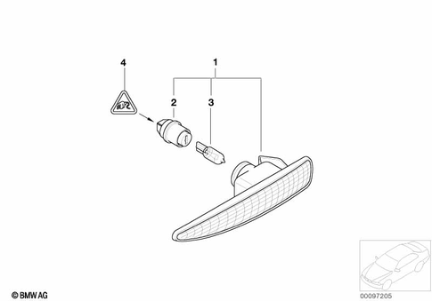 Turn Signals Front / Side for 2006 BMW 760Li #0
