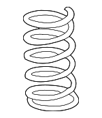 22720107 - Suspension: Spring for Saturn: Vue Image