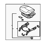 6911C938HJ - : Cushion Assembly for Mitsubishi: Mirage G4 Image