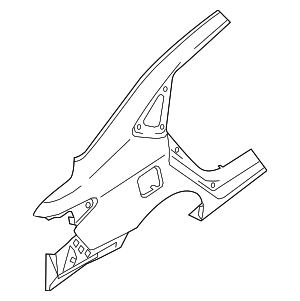 GH1013SGAA - : Quarter Panel for Nissan Image