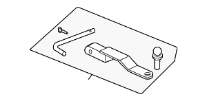 19245489 - Trailering: Trailer Hitch Ball Mount for Chevrolet: Captiva Sport, Equinox | GMC: Terrain, Yukon | Saturn: Vue Image