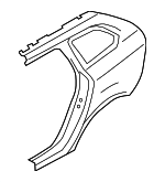 31416142 - Body: Quarter Panel for Volvo Image