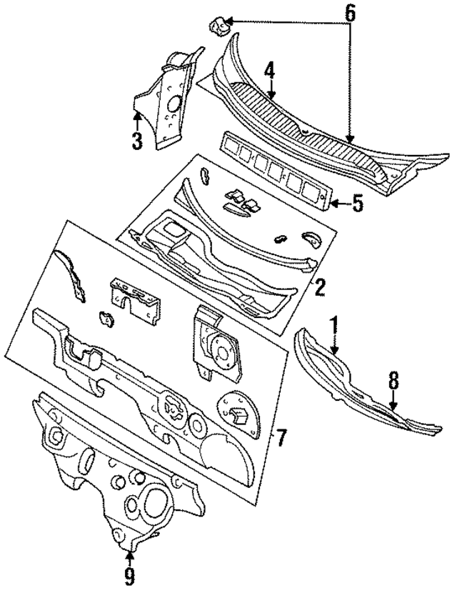 4696016 - Body: Sound Absorber for Mopar Image