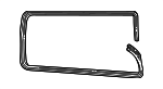 4354950 - Body: Weatherstrip for Dodge: B150, B1500, B250, B2500, B350, B3500, Ram 1500 Van, Ram 2500 Van, Ram 3500 Van Image