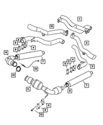 5290211AC - Exhaust: Exhaust Pipe for Mopar Image