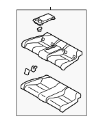 883005CA0C - Body: Cushion Assembly for Infiniti Image