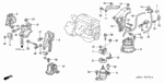 90162SV4000 - Body/Air Conditioning: BOLT-WASHER (10X30) for Honda Image