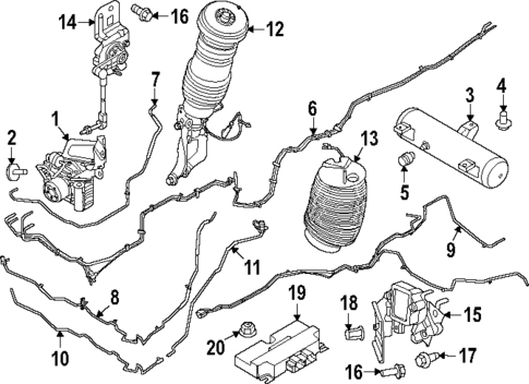 Ride Control Components for 2023 Lincoln Aviator #0