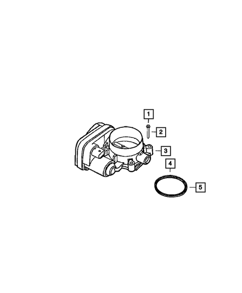 Throttle Body for 2010 Jeep Commander #0
