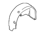 8N0810172A - Body: Wheelhouse Liner for Audi: TT, TT Quattro Image