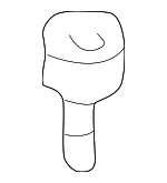 8N0810967A - Body: Fuel Door Stop for Audi: TT, TT Quattro, TT RS Quattro, TTS Quattro Image