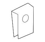 WHT008864 - Body: Lower Molding Nut for Volkswagen: Arteon Image