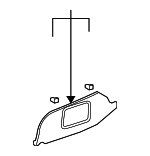 83409STXA01ZB - Body: Side Trim for Acura: MDX Image
