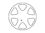 529103K210 - : Wheel, Alloy for Hyundai Image