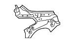 3G8809405 - Body: Rear Reinforced for Volkswagen: Arteon Image