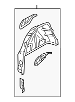 3Q5809851 - Body: Inner Wheelhouse for Volkswagen: Arteon Image