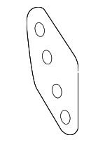 4517420011 - Body: Gate Latch Mount Plate for Smart Image