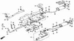 18215671000 - Electrical/Exhaust/Heater/Fuel: RUBBER, MUFFLER MOUNTING (74X53X22) for Honda Image