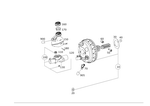 2124303030 - Brake System: Parts Kit, Brake Booster for Mercedes-Benz: E400 Image