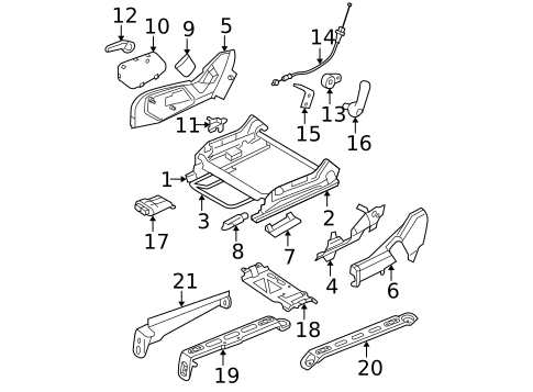 Tracks & Components for 2005 Jeep Grand Cherokee #2