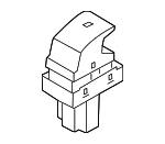 7P6959855AXSH - Body: Window Switch for Volkswagen: Touareg Image