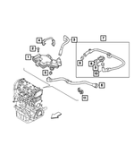 68268908AA - Electrical: Hose Clamp for Mopar Image