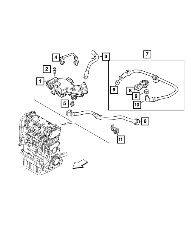 68268908AA - Electrical: Hose Clamp for Mopar Image