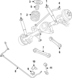 68496391AC - Suspension: Shock Absorber for Jeep: Gladiator Image