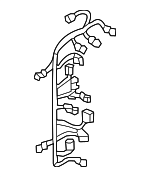 4M1971569F - HVAC: Wire Harness for Audi Image