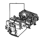 4M0820356 - HVAC: Air Distributor for Audi Image