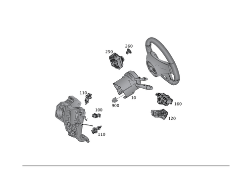 Switch for 2016 Mercedes-Benz SLK300 #0