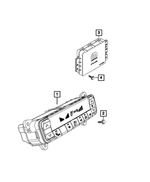68597121AD - : A/C And Heater Module for Ram: ProMaster EV Image