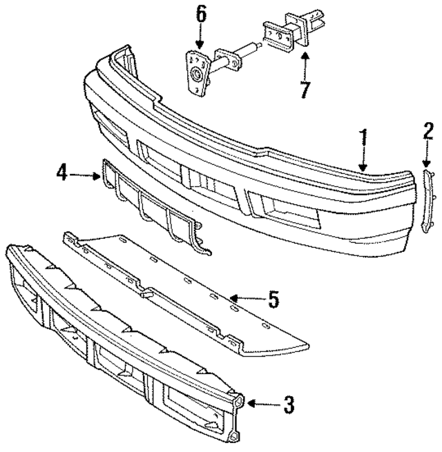 4451275 - Body: Bumper Cover for Mopar Image