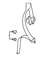1Q1857706FUHQ - Electrical: Retractor Assembly for Volkswagen: Eos Image