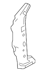 762616MA0A - Body: Hinge Pillar Reinforced for Nissan: Qashqai, Rogue Sport Image