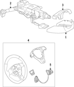 2GJ419089GZE - Steering: Steering Wheel for Volkswagen: Taos Image