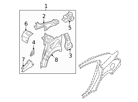 Inner Structure for 2010 Nissan Maxima #0