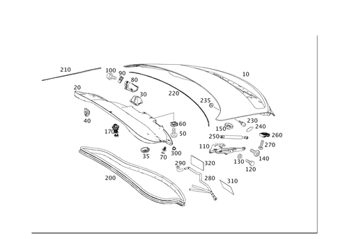 Trunk Lid for 2013 Mercedes-Benz SLS AMG #0