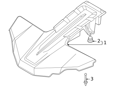 Engine Appearance Cover for 2023 Genesis GV70 #0