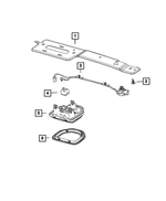 7HE95DX8AA - Interior Trim: Overhead Console Housing for Mopar Image