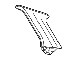 UM37BD1AC - Body: Pillar Trim for Dodge: Magnum Image