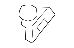 80A805323STL - Body: Inner Hinge Pillar Bracket for Audi Image