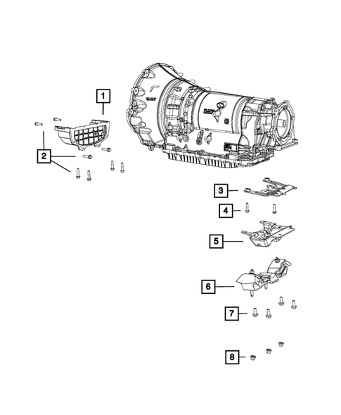 Mounting and Skid Plate for 2022 Ram 1500 #4