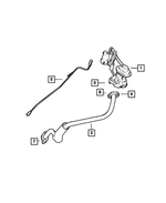 4861535AA - : Egr Tube Flange Gasket for Chrysler: Town &amp; Country, Voyager | Dodge: Caravan, Grand Caravan Image