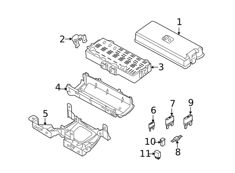 Flasher Units, Fuses, & Circuit Breakers for 2007 Lincoln Mark LT #0