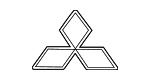 7415A269 - Body: Emblem for Mitsubishi: Eclipse, Endeavor, Galant Image