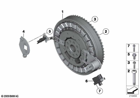 Alternator for 2012 BMW Hybrid 7 #0