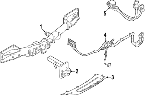 Trailer Hitch Components for 2022 Land Rover Range Rover #0